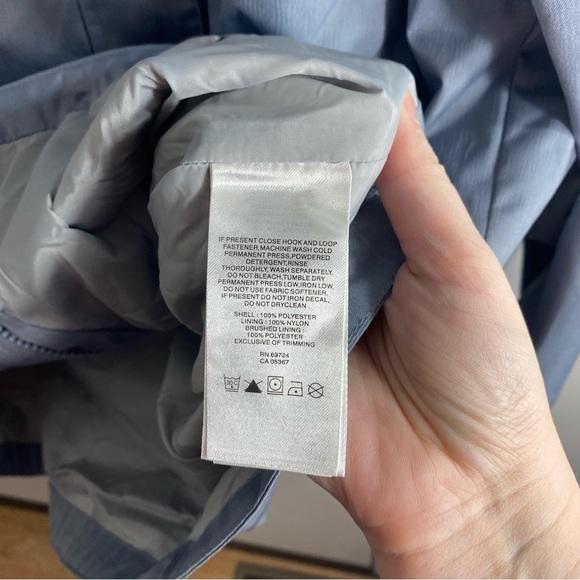 Columbia Interchange Blue Gray Coat Water Resistant Full Zip Medium Jacket - Picture 6 of 7